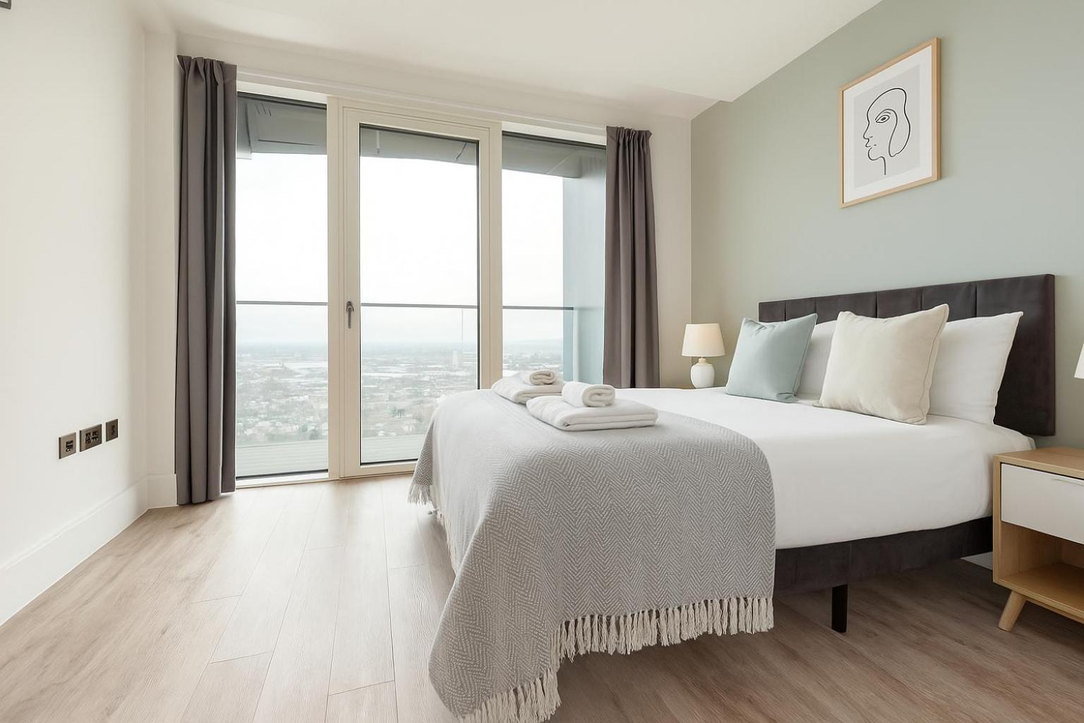 Modern 1-bed Flat - Icon Tower - New Build In One West Point Appartamento